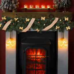 Xmas Haus 10 Warm White LED Star Rope Light 53cm