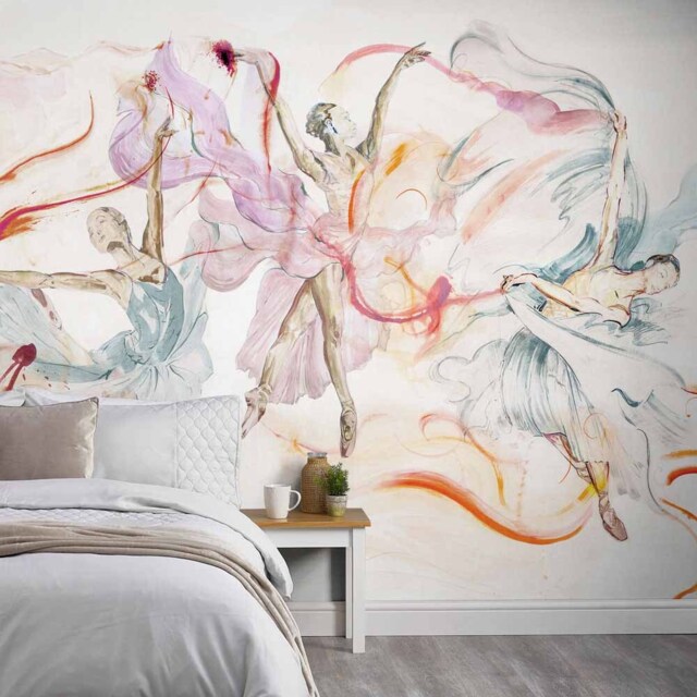 Grandeco Dancers 7 Lane Wall Mural - image 1