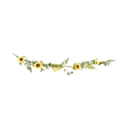 Artificial Sunflower Meadow Garland Yellow - thumbnail 1