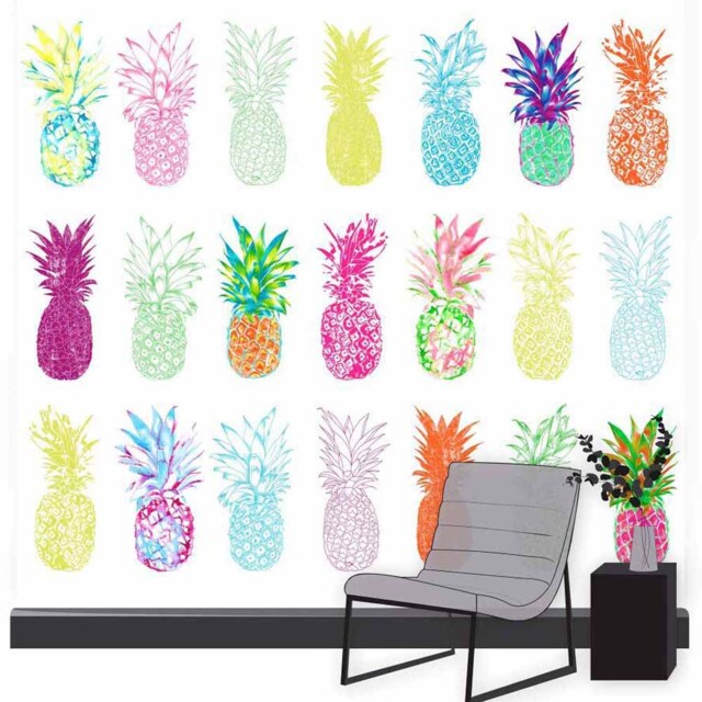 Superfresco Easy Pineapple Brights Wall Mural - image 1