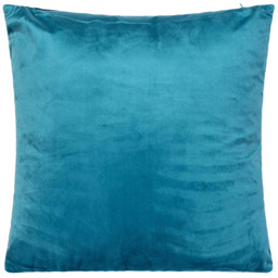 Alan Symonds Plain Velvet Teal Cushion with Polyester Filled Pad 45 x 45cm 4 Pack