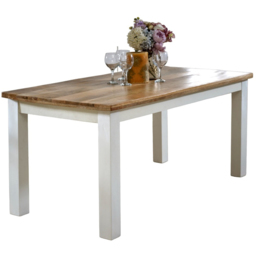 Brooklyn Alfie 6 Seater Solid Mango Wood Dining Table - thumbnail 2
