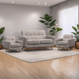 Kendal Antelope 4 Seater Sofa Suite