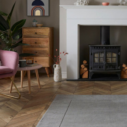 Esselle Home Esme Silver Wool Rug 80 x 150cm - thumbnail 2