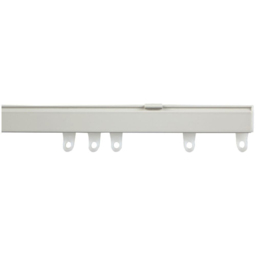 New Edge Blinds 260cm Fineline Aluminium White Curtain Track