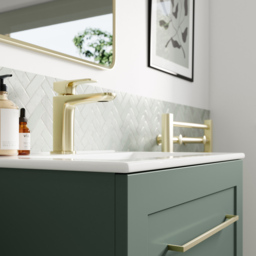 Bathstore Byron 2 Door Reed Shaker Floor Standing Basin Unit 615mm - thumbnail 4