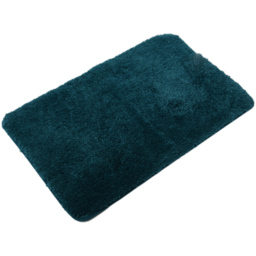 Deluxe Teal Microfibre Bath Mat 80 x 50cm