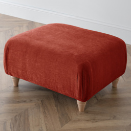 The Vienna Victoria Apricot Footstool
