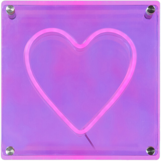 Single 3D LED Neon Block Light in Assorted styles - image 1