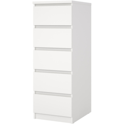 Furniture To Go Naia 5 Drawer White Chest of Drawers - thumbnail 4