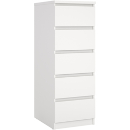 Furniture To Go Naia 5 Drawer White Chest of Drawers - thumbnail 2