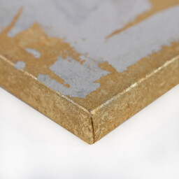 Modartzee Vibrant Queen Gold Foiled Pink Canvas 50 x 50cm - thumbnail 4