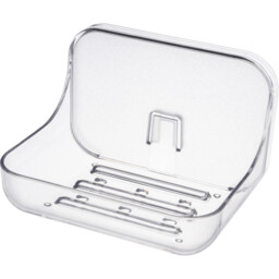 Bali Clear Adhesive Soap Holder - thumbnail 1