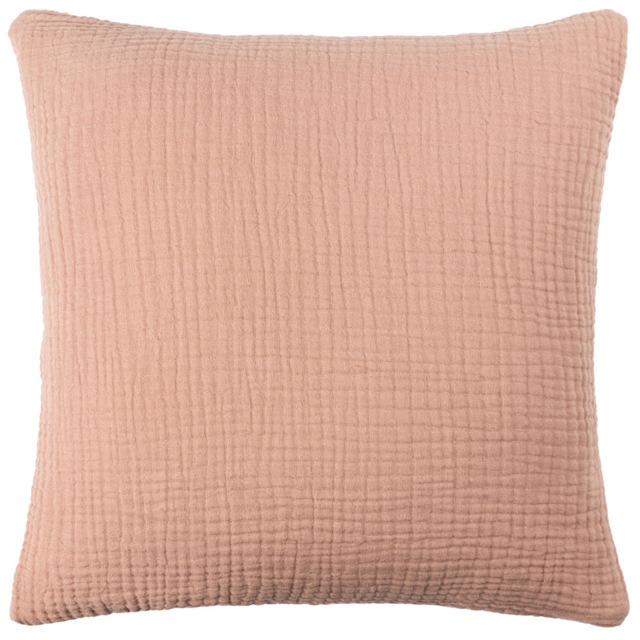 Yard Lark Pink Clay Muslin Cotton Cushion - image 1
