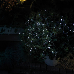 Luxform Sevilla White Garden Solar Micro 100 LED String Light