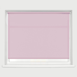 Caecus Straight Edge Roller Blind Lavender 90cm