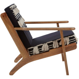 Premier Housewares Cefena Textured Lounge Chair - thumbnail 3
