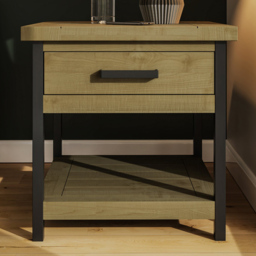 FWStyle Lowry Industrial Side Table