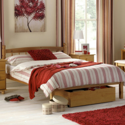 Julian Bowen Pickwick Small Double Solid Pine Bed