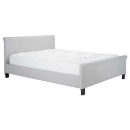 Stratus Grey Double Polyester Bed Frame - thumbnail 2