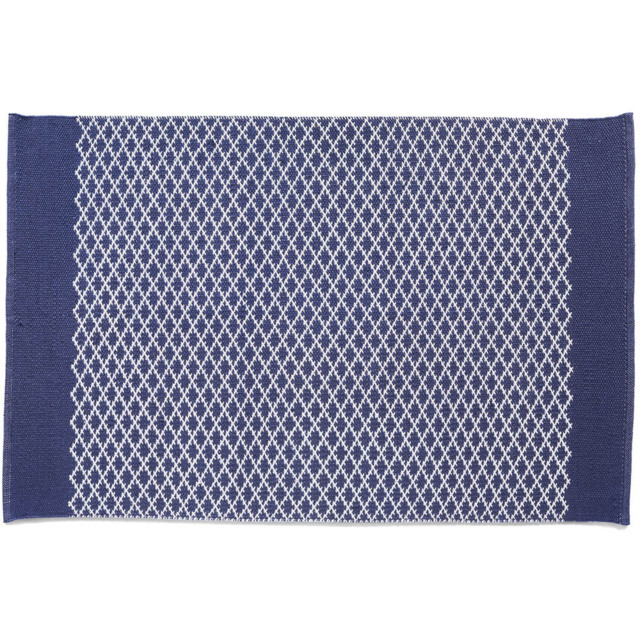 Hug Rug Navy Woven Trellis Rug 160 x 230cm - image 1