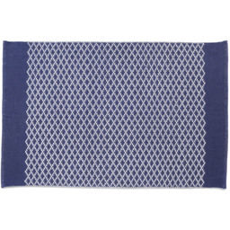 Hug Rug Navy Woven Trellis Rug 160 x 230cm - thumbnail 1