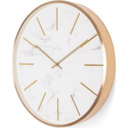 Acctim Luxe Marble Round Wall Clock 40cm - thumbnail 3