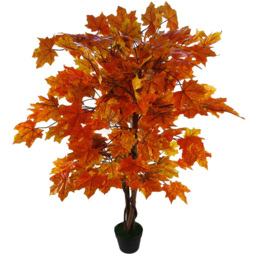 Leaf Autumn Maple Acer Artificial Tree 125cm - thumbnail 1