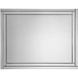 Julian Bowen Deco Frameless Wall Mirror