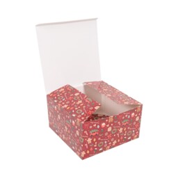 Single Christmas Cake Board and Box Set in Assorted styles - thumbnail 2