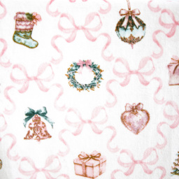 Christmas Charm Sherpa Throw - thumbnail 2