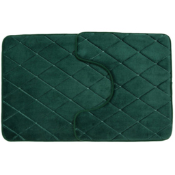 Emerald Diamond Bath and Pedestal Mat Set - thumbnail 1
