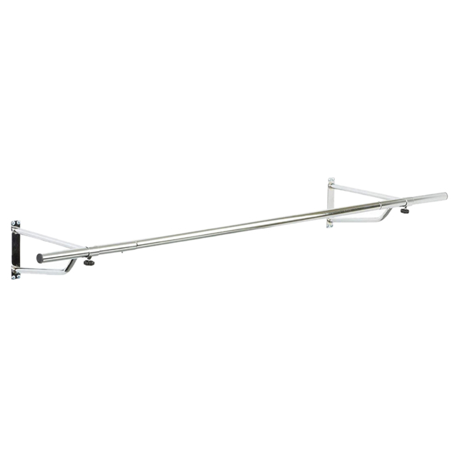 House of Home Silver Wall-Mounted Clothes Rail 5ft - image 1