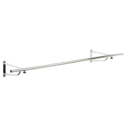 House of Home Silver Wall-Mounted Clothes Rail 5ft - thumbnail 1