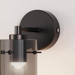 Bodhi Black Battery Operated Wall Light - thumbnail 4