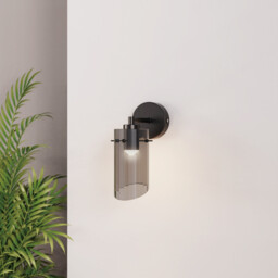 Bodhi Black Battery Operated Wall Light - thumbnail 3