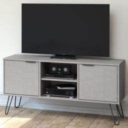 Augusta 2 Door Grey Flat Screen TV Unit