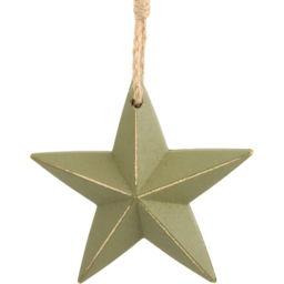 Wooden Green Star Green - thumbnail 4