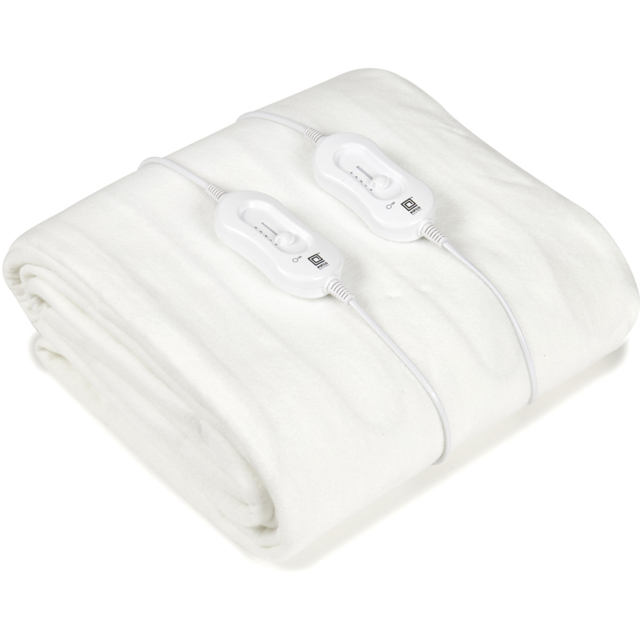 Pifco King Size White Dual Control Electric Blanket - image 1