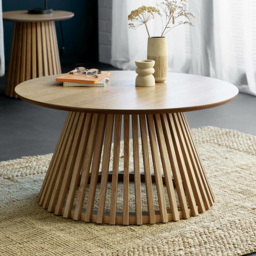 Julian Bowen Ollie Natural Oak Round Coffee Table