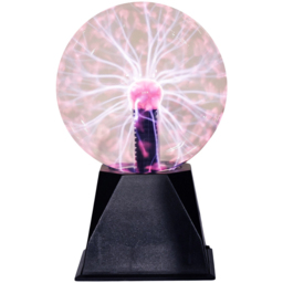 ValueLights Pixo Retro Plasma Touch Globe Ball Lamp