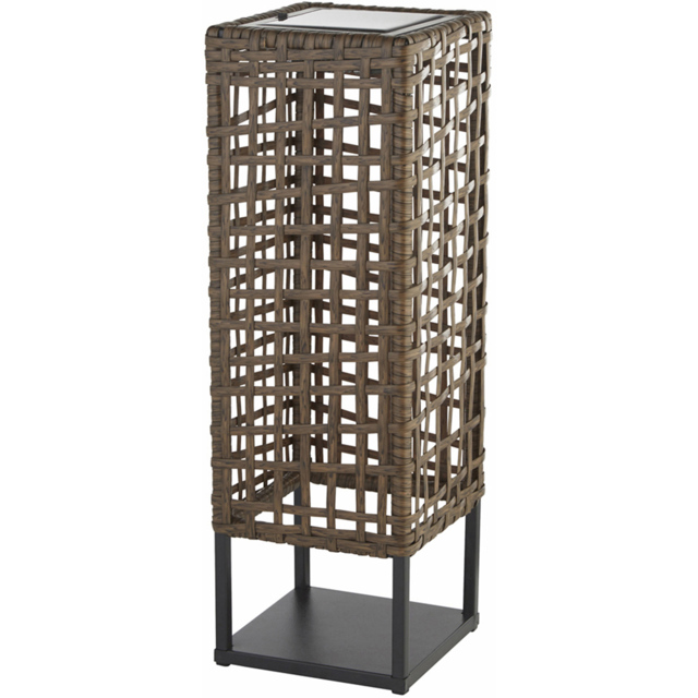 Lighting Collection IP44 Laguna Solar Outdoor Lantern - image 1