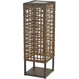 Lighting Collection IP44 Laguna Solar Outdoor Lantern - thumbnail 3