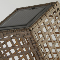 Lighting Collection IP44 Laguna Solar Outdoor Lantern - thumbnail 4