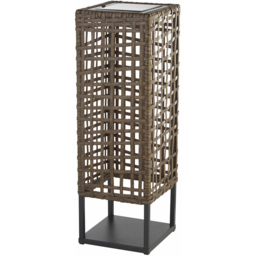 Lighting Collection IP44 Laguna Solar Outdoor Lantern - thumbnail 1