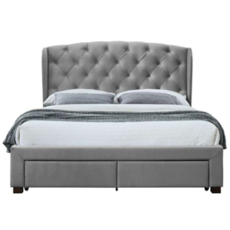 Hope Double Grey Bed Frame - thumbnail 4