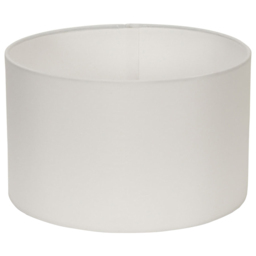 ValueLights Reni Small White Fabric Drum Shade