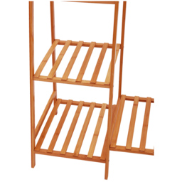 Living and Home Brown Bamboo Garment Rack - thumbnail 4
