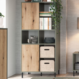 Furniture To Go Darwin 2 Door Green Bookcase
