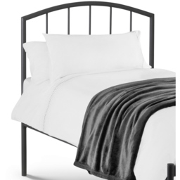 Julian Bowen Onyx Single Black Metal Bed Frame - thumbnail 4